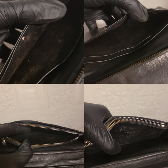 Louis Vuitton Damier Graphite Canvas Brazza Wallet Authentic Unisex - Picture 10 of 12